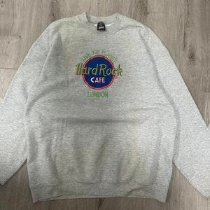 Vtg Hard Rock Cafe sweatshirt tagged at men's Xl